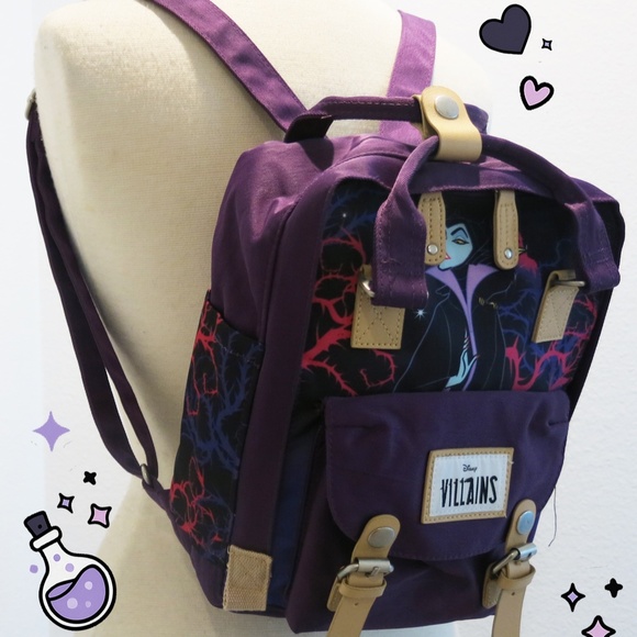 Disney Villians Maleficent 12" Nylon backpack - Picture 2 of 6